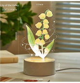 Never-fading Rose Night Light Rechargeable