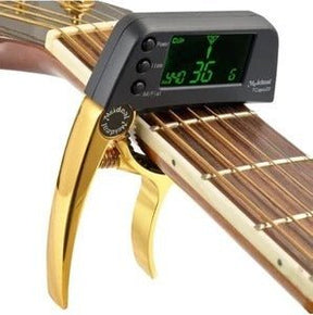 Guitar Capo with Built-in Tuner