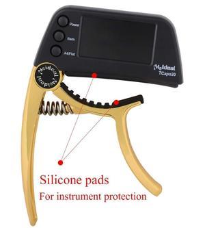 Guitar Capo with Built-in Tuner